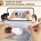 MOREJMTT Needle Felting Kit, Wool Felt Needle Felting Tools Foam Pad, Craft - Image 3