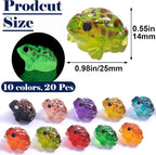 20 Pcs Mini Resin Frogs, Miniature Figurines, Tiny Frog Figurines, Mini Resin - Image 2