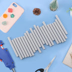 ENPOINT Metallic Silver Hot Glue Sticks, Sealing Wax Adhesive Sticks - Image 7