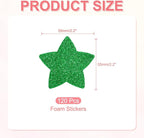PATIKIL 2.2"x2.2" Star Foam Stickers - Image 2