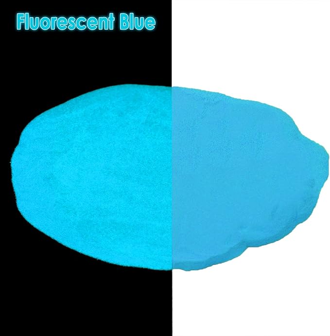 Matio Glow in The Dark Pigment Powder, 15g/0.5oz Fluorescent Blue Pigments | - Image 2