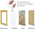 Vittanly 8x8 Picture Frames Set of 2, Ornate Vintage Photo Frame - Image 5
