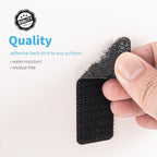Art3d 48 Sets Hook and Loop Tape Sticky Back, 3 in. x 1 in. Double-Sided - Image 3