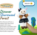 Sharewood Forest Friends Aria The Alpaca Hand Puppet - Image 2