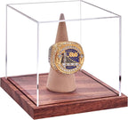 LITY Championship Ring Display Case, No Assembly Required Clear Acrylic Single - Image 5