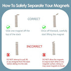 UTOMAG 60 Pcs Mini Round Neodymium Magnets - Image 8