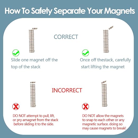 UTOMAG 60 Pcs Mini Round Neodymium Magnets - Image 8