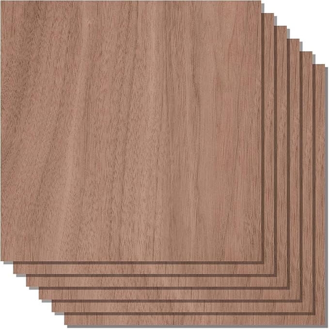 Walnut Plywood Sheets for Crafts 1/8 inch, 3mm Plywood Sheet for Laser Cutting - Image 7