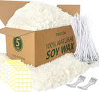 FUHITIM Soy Candle Wax for Candle Making 5 lbs Bag, Premium Natural Soy Wax by FUHITIM