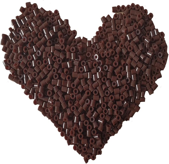 1000 Pcs 5mm Dark Brown B Melting Fuse Beads by Yowamho
