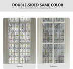 3D Stained Glass Window Film, Decorative Window Privacy Film - Image 7