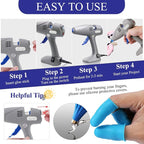 BLEDS Hot Glue Gun Full-Size, 80/120W Dual Temp, - Image 3