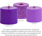 Violet Candle Dye 2oz for Soy Candle Making – Highly Concentrated Candle Wax - Image 5