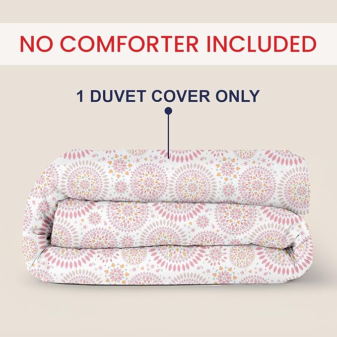Kotton Culture 120"x98" 1 Pc Oversized King Duvet Cover Only 100% Egyptian - Image 2