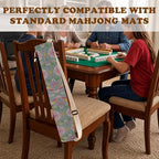 Preppy Grandmillennial Floral Mahjong Mat Bag - Image 5