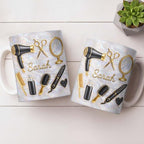 Hairapist With Hairstylist Mug Personalized Name, Hair Stylist Gift Idea - Image 7