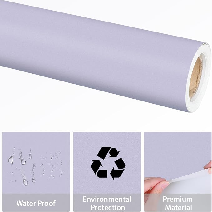 Light Purple Bulletin Board Paper Roll Lavender Bulletin Board Background Paper - Image 4