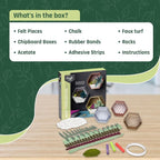Craft Crush — Mini Plants Terrariums Easy Fun Arts and Craft Kit — Make 3 - Image 5