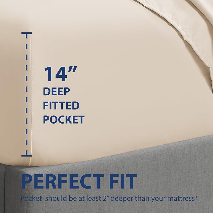 Cathay Home King Fitted Sheet - Image 3