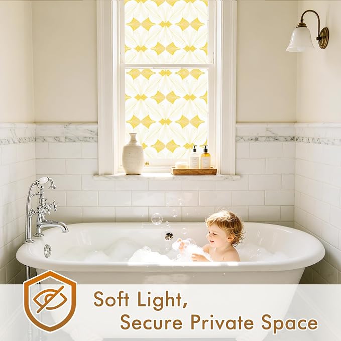 SOMWISE Frosted Glass Window Privacy Film - Image 3