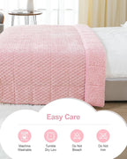 Super Soft Luxury Fleece Sherpa Weighted Blanket - Image 7