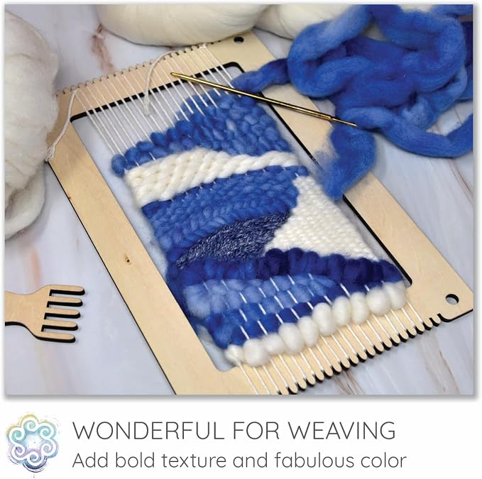Wool Roving Hand Dyed. Super Soft BFL Combed Top Pre-Drafted - Image 7