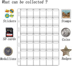 462 Pockets Coin Binder Collection Supplies Pages, Standard 9 Hole Coin - Image 5