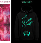 Tintnut Rose Red Galaxy Glow in the Dark HTV Vinyl, stretch washable, suitable - Image 6