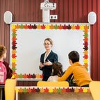 69 Ft Fall Bulletin Board Decorations Maple Leaves Shape Die-Cut Bulletin Board - Image 5