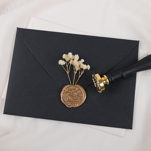UNIQOOO Begonia Flowers Wax Seal Stamp - Image 6