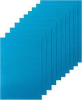 HaoFeiJH 10Pcs Blue Felt Sheets, A4 Size Felt Fabric Sheets, Sewing Felt Squares by HaoFeiJH