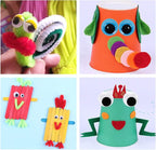 1680pcs Googly Wiggle Eyes Self Adhesive, - Image 5
