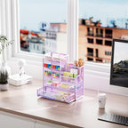 Marbrasse Mesh Pen Holder for Desk, Desk Organizers and Accessories for Office - Image 5