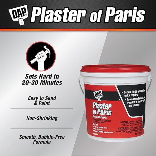 DAP Plaster of Paris, 8 Lb Tub - Image 2