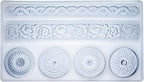 Art Mold for Polyclay Air Dry Clay Plaster, Trimmings and Medallion - Image 3