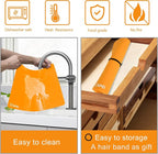 Sapid 2Pcs Thick Silicone Mat for Crafts, Nonstick Silicon Sheet for Epoxy Resin - Image 4