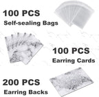 Earring Cards, Set Jewelry Making Supplies - Image 3
