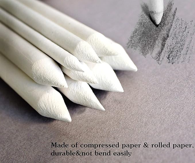 43 PCS Blending Stumps and Tortillions Paper Art Blenders Sketch Drawing | - Image 2