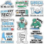 MAIANEY Surgical Tech Sticker Pack – Funny Medical Scrub Stickers by Maianey