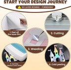 Holographic HTV Heat Transfer Vinyl Roll - Image 3