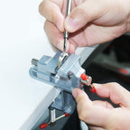 Mini Jeweler Table Clamp Small Hobby Bench Vice Work Bench Vise Clamp Hobby by SHANGNIULU