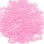 Gxueshan 1000 Pcs Acrylic Plastic White Pony Beads 6x9mm Bulk Kandi Beads by Gxueshan