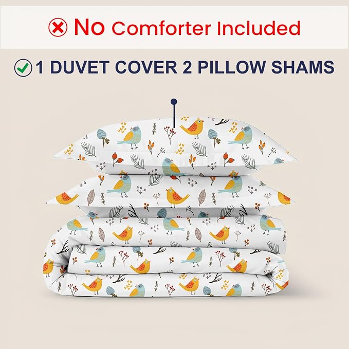 Kotton Culture 120"x120" 3 Pc Super King Plus/Super Oversize King Duvet Cover - Image 2