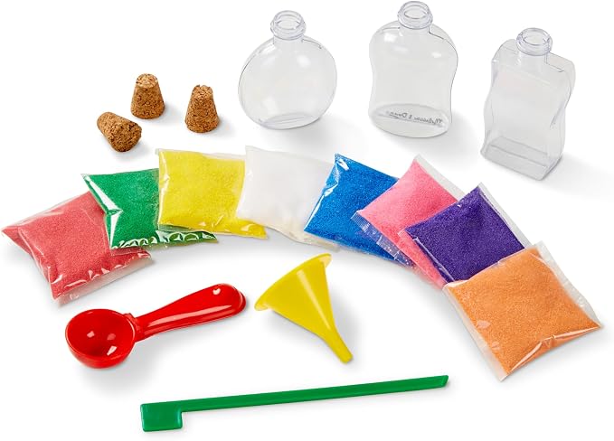 Melissa & Doug Created by Me! Sand Art Bottles Craft Kit - Image 6