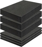 PINGMIC 6 Pack Gun case foam -16 x 12 x 2 Inch Pick and Pluck Foam Sheets by PINGMIC