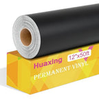 Matte Black Permanent Vinyl, Craft Die Cutters. by +HUAXING+DECO