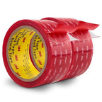 3M Double Sided Tape Heavy Duty 2" x15.4Ft 2 Pack 4905 Clear | Waterproof Heat by 3MFullRangeProducts