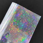 Iridescent Clear Film Laser Mirror Rainbow Transparent PVC Waterproof Vinyl - Image 2