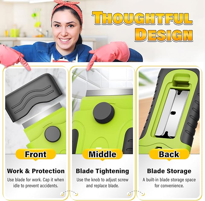 DIYSELF 2 Pack Razor Blade Scraper - Image 6