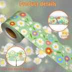 69 Feet Daisy Bulletin Board Borders Spring Floral Border Green Flowers - Image 3
